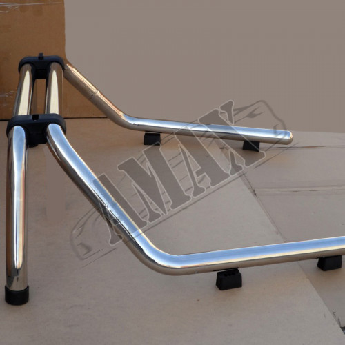 Дуга в багажник хромовая и черного цвета( Roll Bar) 