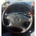 Руль, Кермо, Рулевое колесо (темное дерево - черная кожа), Тойота Камри_Toyota Camry30 (2004-2006)