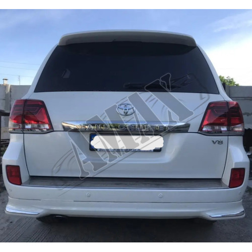 Аэродинамический обвес ( юбка ) заднего бампера, Тойота Ленд Крузер_Toyota Lend Cruiser 200 (2012-2017)