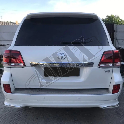 Аэродинамический обвес ( юбка ) заднего бампера, Тойота Ленд Крузер_Toyota Lend Cruiser 200 (2012-2017)