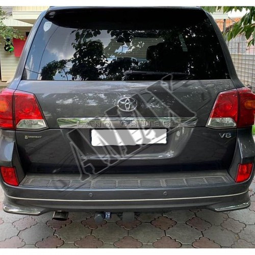 Аэродинамический обвес ( юбка ) заднего бампера, Тойота Ленд Крузер_Toyota Lend Cruiser 200 (2012-2017)