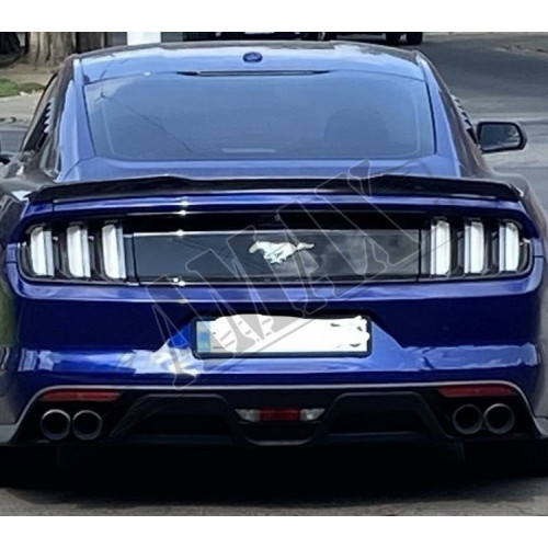Задние фонари (LED - диодные) ALL SMOKE - Форд Мустанг_ Ford Mustang ( 2015-2019)