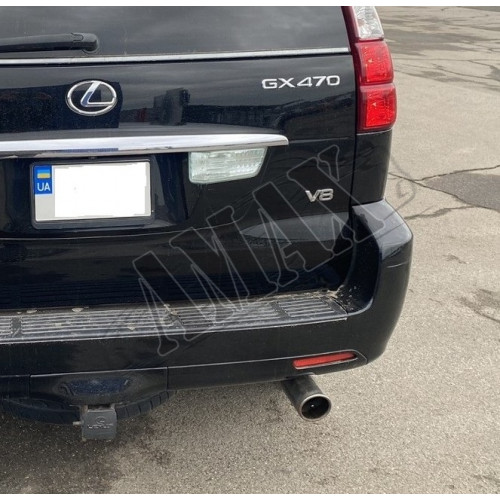 Насадка глушителя овальная_Toyota Land Cruiser 100 (1998-2007)