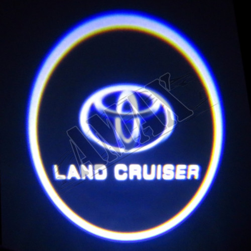Логотип подсветка в карту дверей штатная_Toyota land Cruiser 100 (1998-2007)