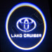 Логотип подсветка в карту дверей штатная_Toyota land Cruiser 100 (1998-2007)