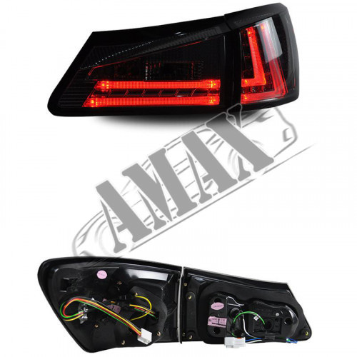 Задние фонари светодиодные, ALL-smoke (LED), Лексус Ай Эс_Lexus IS250 (2005-2013)