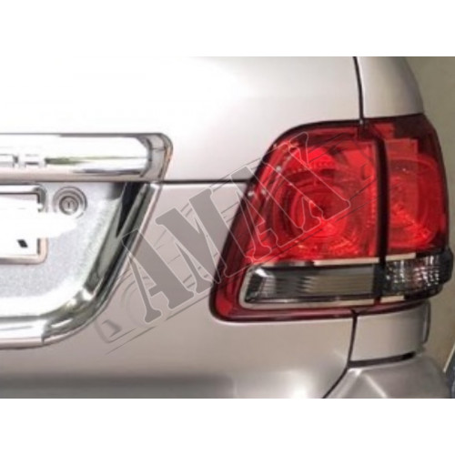 Задние фонари светодиодные (с хромированными вставками) стиль 200_Toyota Land Cruiser 100 (1998-2007)