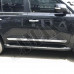 Молдинги дверей (хромовые) с надписью Land Cruiser, комплект для Тойота Ленд Крузер 200