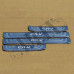 Накладки на пороги неон