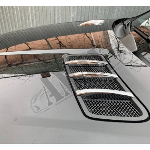 Хром воздуховодов капота, Мерседес 166_Mercedes W166 (2012-2018)