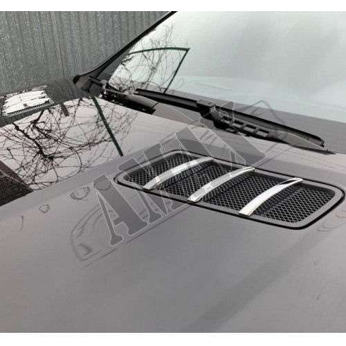 Хром воздуховодов капота, Мерседес 166_Mercedes W166 (2012-2018)