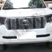 Накладки на решетку радиатора (нержавейка), Тойота Ленд Крузер Прадо_ Toyota Lend Cruiser Prado 150 (2018-2021)
