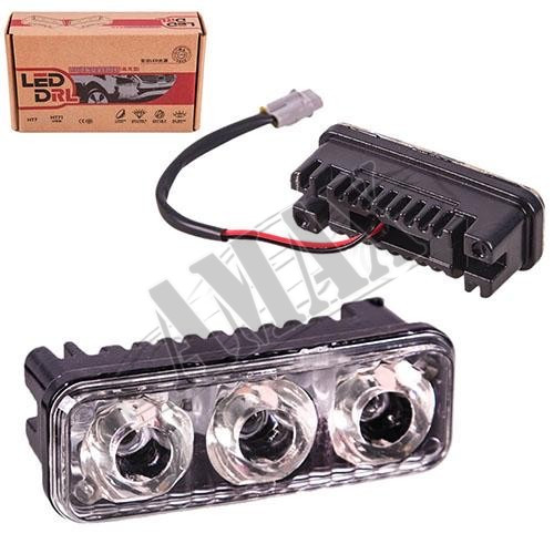 ДХО / DRL - LED, Тойота Ленд Крузер Прадо_Toyota Land Cruiser Prado 120 (2003-2008)