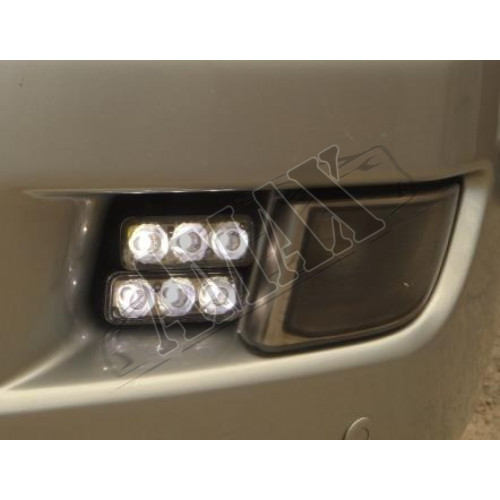 ДХО / DRL - LED, Тойота Ленд Крузер Прадо_Toyota Land Cruiser Prado 120 (2003-2008)