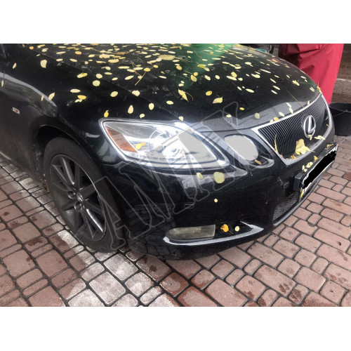 Фары передние с линзой черные / хром Лексус ГС_Lexus GS 300 (S190) 2005-2011 