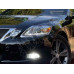 Фары передние с линзой черные / хром Лексус ГС_Lexus GS 300 (S190) 2005-2011 
