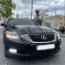 Фары передние с линзой черные / хром Лексус ГС_Lexus GS 300 (S190) 2005-2011 