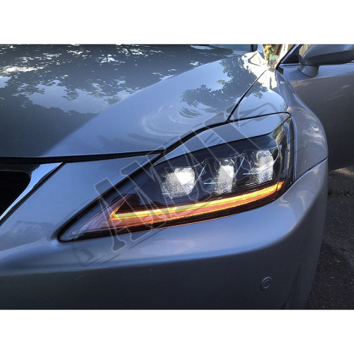Передние фары три линзы (LED) Лексус ИС ХЕ_Lexus IS XE20 (2005-2013)