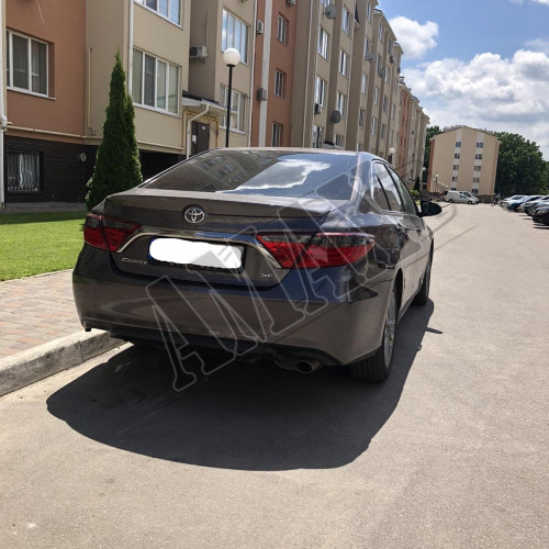 Задние фонари светодиодные, Тойота Камри_ Toyota Camry 55 USA (2015-2017)