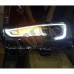 Головной свет, передние линзовые фары (LED). Митсубиси Лансер_Mitsubishi Lancer X (2007-2015)