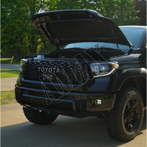 Решетка радиатора черного цвета (TRD стиль 18+), Тойота Тундра_Toyota Tundra (2014-2017)