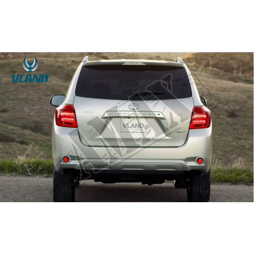 Оптика заднего вида, фонари диодные (LED), Тойота Хайлендер_Toyota Highlander (2008-2012)
