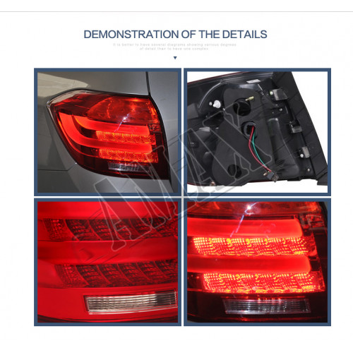 Оптика заднего вида, фонари диодные (LED), Тойота Хайлендер_Toyota Highlander (2008-2012)
