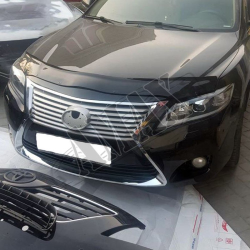 Бампер передний с решеткой радиатора и передней оптикой (стиль Lexus) Тойота Камри_Toyota Camry 40 (2006-2011)