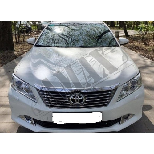 Противотуманные фары с хромовыми крышками Тойота Камри (Европа)_Toyota Camry (2012-2014)