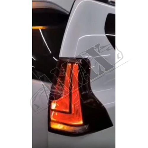 Задние светодиодные фонари (style Lexus GX460) Тойота Ленд Крузер Прадо_Toyota Land Cruiser Prado 150 (2009-2017)