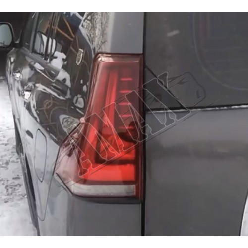 Задние светодиодные фонари (style Lexus GX460) Тойота Ленд Крузер Прадо_Toyota Land Cruiser Prado 150 (2009-2017)