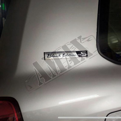 Надпись Black Edition S для внедорожника Лексус ЛХ_Lexus LX 570 (2008-2020)