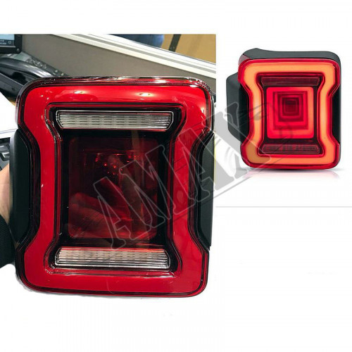 Светодиодные задние фонари для внедорожника Jeep Wrangler