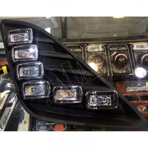 Противотуманные LED фары для автомобиля Тойота Камри (Америка)_Toyota Camry 50 (2012-2014)