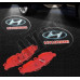 Диодная подсветка, штатная в карту дверей (LED), Хюндай Санта Фе_Hyundai Santa Fe (2012-2017)