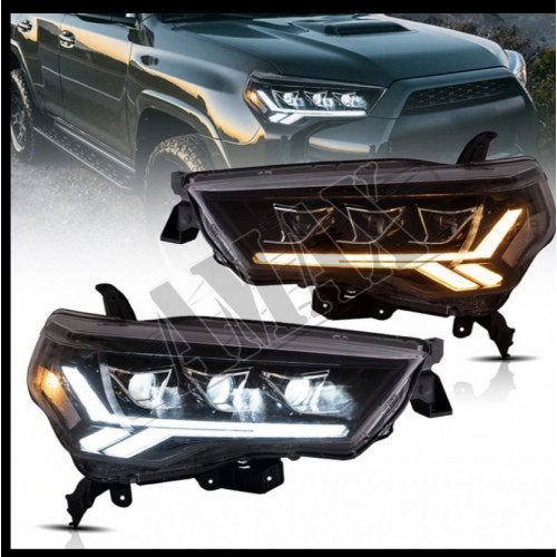 Передние фары, альтернативная оптика, (LED - фары), Тойота 4Раннер_Toyota 4Runner (2014-2020)