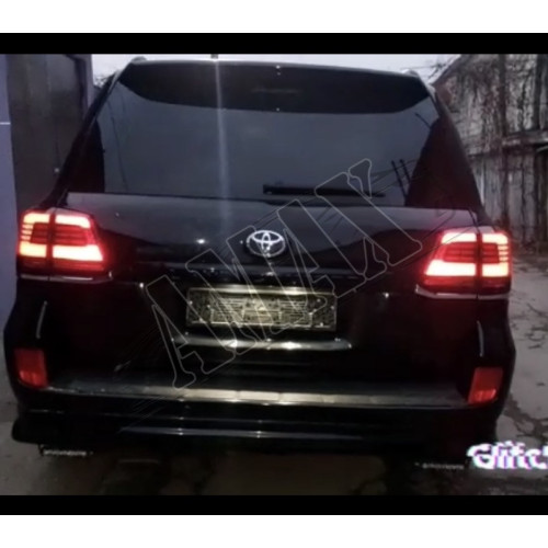 Задние фонари темно-красные (LED DESIGN 2020 - all smoke), Тоуота Ленд Крузер