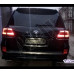 Задние фонари темно-красные (LED DESIGN 2020 - all smoke), Тоуота Ленд Крузер